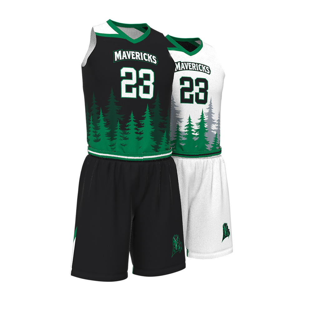 Basketball Uniform Design 4 – Front View